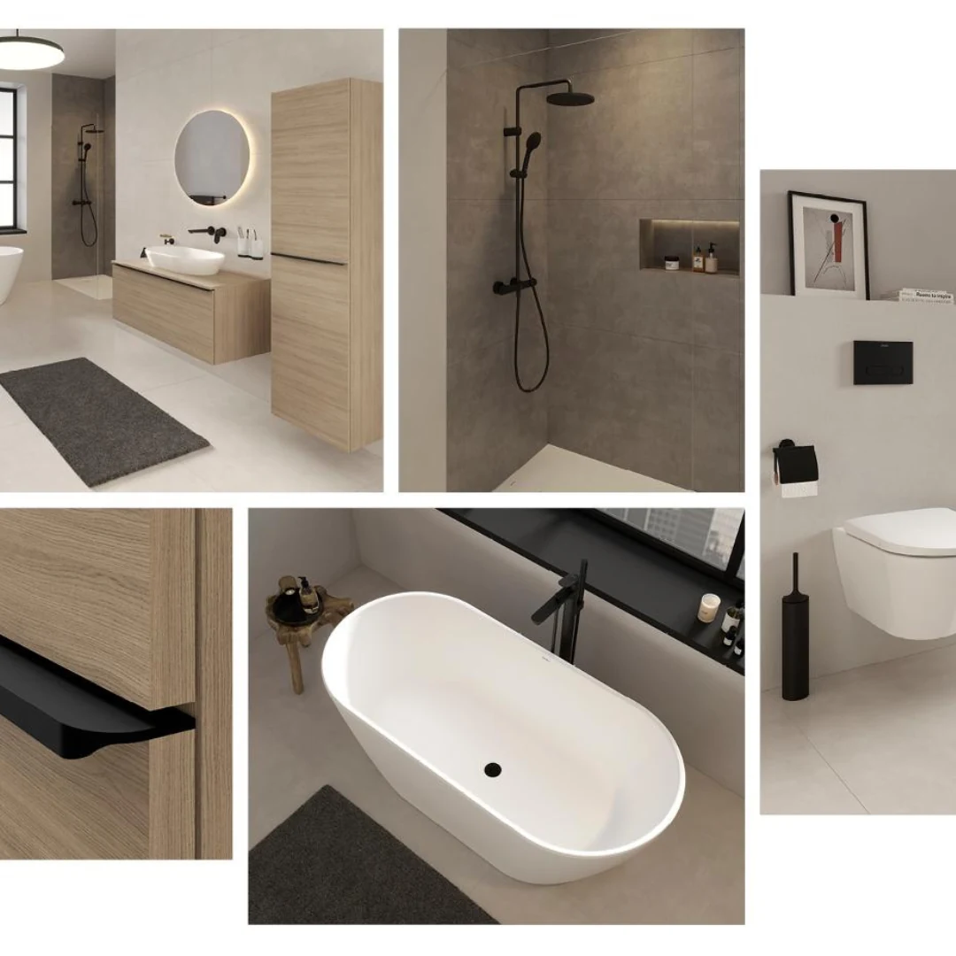 Bathroom display at PPF Hermanus showroom, Hermanus