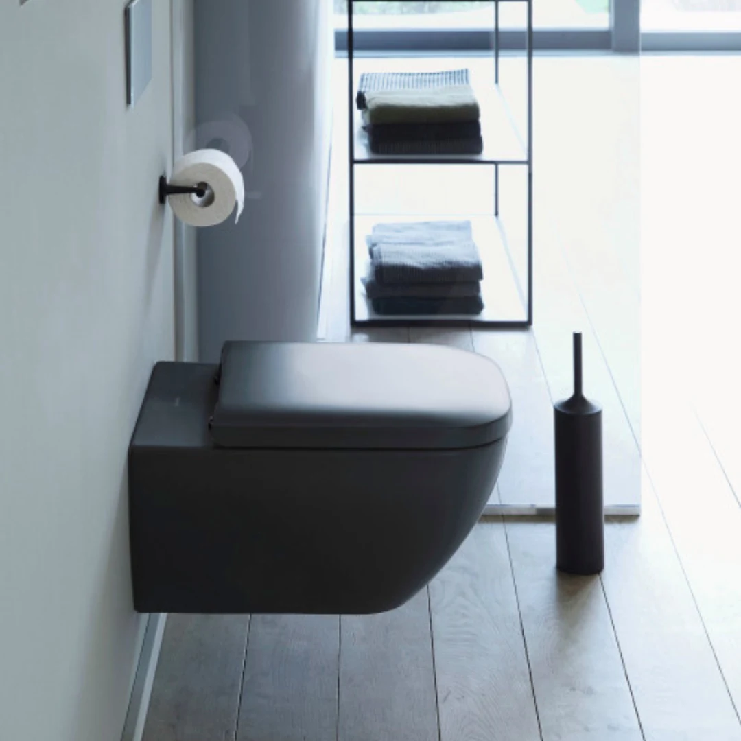 Black Wall-Hung Toilet from PPF Hermanus